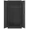 Global Industrial Wardrobe Storage Cabinet, 72 in H, 36 in W, Black 270033BK - alternate 1